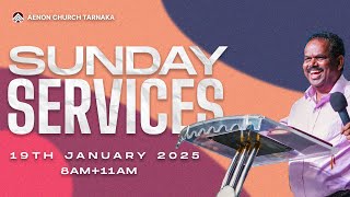 Sunday Second Service - 19 January 2025 | Pastor William Cary | Aenon Church