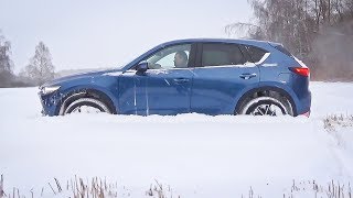 Mazda CX-5 в снегу