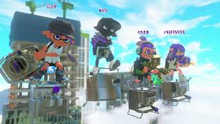 連続ゲーム小説【スプラトゥーン3】1806話、ガチヤグラ ステージ：クサヤ温泉、タカアシ経済特区。ランク 257、ウデマエ S＋0 585p。第21回フェスのお題は「もらってうれしいのは？ おカネ v