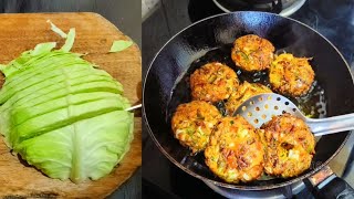 पत्तागोभी से बनायें झटपट मज़ेदार नाश्ता | Lunch Box recipe | Healthy Breakfast Recipe |Tiffin Recipe