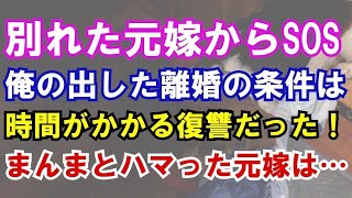 【修羅場】１年前に別れた元嫁からSOSが！俺の出した離婚の条件は、効果が出るまで時間がかかる復讐だった！それにまんまとハマった元嫁は…