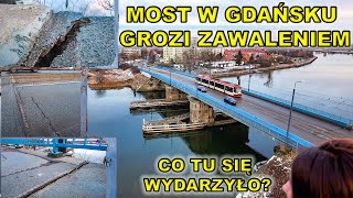 7.01. Pilnie zamkną bardzo ważny most w Gdańsku.Wyjaśniamy co się dzieje.