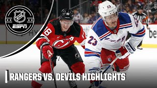 New York Rangers vs. New Jersey Devils | Full Game Highlights | NHL on ESPN