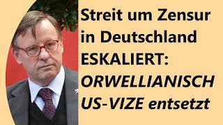 Weltweit Schockwellen, Abscheu wegen Deutscher Zensur, Staats-Repression