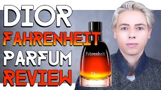 Dior FAHRENHEIT PARFUM review