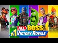 Winning With *EVERY* Season 3 BOSS in Fortnite!