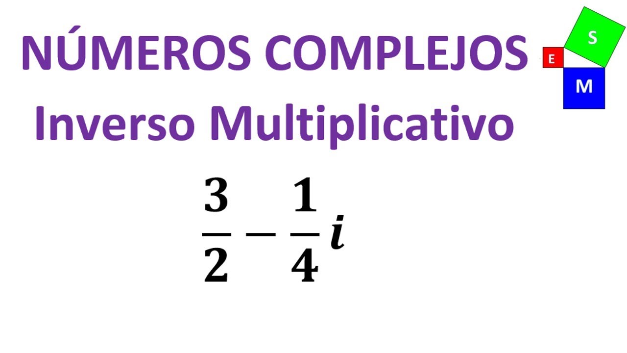 Inverso MULTIPLICATIVO De Un Número COMPLEJO Ejemplos RESUELTOS Paso A ...