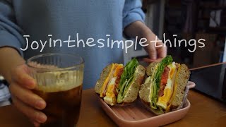 🧑🏻‍🍳simple Vlog🍀making bangles🥯dakbokkeumtang🐓bagel sandwich🥪match pancake🥞mara soup🍲