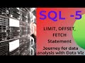 LIMIT, OFFSET and FETCH statement in SQL