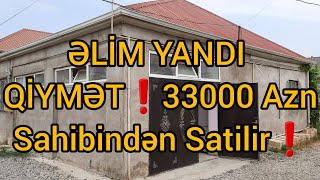 ❗ƏLİM YANDI QİYMƏT❗MASAZİRDA 3 OTAQLİ GENİŞ EV CƏMİ-33000 MANATA