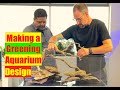 Step by Step Aquarium Design | How to Make Greening Aquarium | Mayur Dev Aquascaper 4K