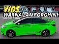 VIOS🛑BERUBAH WARNA HIJAU STABILO SERASA MOBIL MAHAL‼️🤩✅#tranding #otomotif #viosgen3