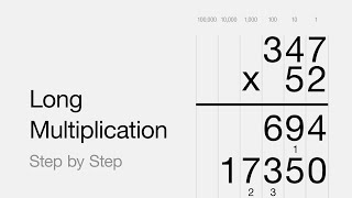 How to Do Long Multiplication Step by Step | Easy Math Tutorial with Examples