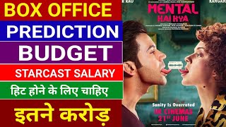 Judgemental Hai Kya Budget & Box Office Prediction, Kangana Ranaut, Rajkumar Rao,Mental Hai Kya,
