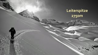 Skitour Leiterspitze (2750m) | Großzügige Tour von Gramais