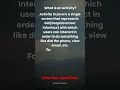 What is an activity? #android #androidapp #activity #androidapp #interviewtips #interview