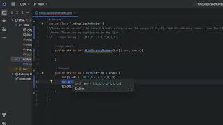 Solving the Missing Number in an Array Using Java | DSA Interview Question