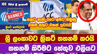 ශ්‍රී  ලංකාවට  අද ඉදලා ක්‍රිකට්  තහනම්  දැන්  සනිප ඇතිනේ#worldcup2023 #hiru #hirunews