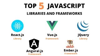 5 Most Popular Javascript Frameworks And Libraries 2020