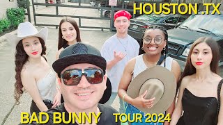 BAD BUNNY 2024 HOUSTON TEXAS 🔥 lo que no se vio en el concierto
