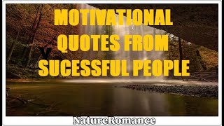 Motivational Quotes from Successful People
