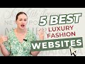 TOP 5 Websites To Buy Authentic Designer Pieces For LESS 💸 Luxury At Discount | Tania Antonenkova