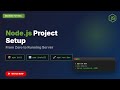 Node.js Project Setup from Scratch | npm init, install & run dev | Beginner Tutorial
