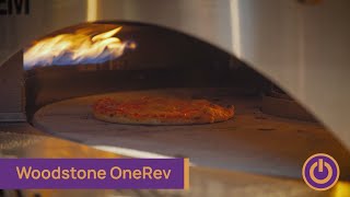 The OneRev Labor Saver Rotating Pizza Oven is makes it easier than ever to bake those perfect pies!