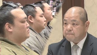 理事長講話、日馬ら欠席 暴行「二度と起こさない」