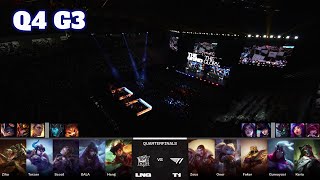 LNG vs T1 - Game 3 | Quarter Finals LoL Worlds 2023 | LNG Gaming vs T1 - G3 full