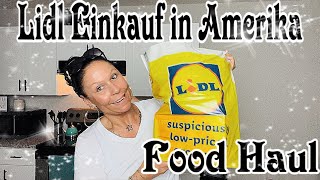 Lidl Einkauf in Amerika 🇺🇸 🛒 - Food Haul