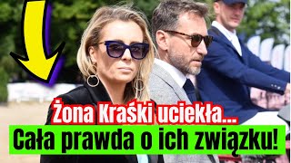 Szok co wyszło teraz!  Żona Piotra Kraśki uciekła...  Dlaczego?