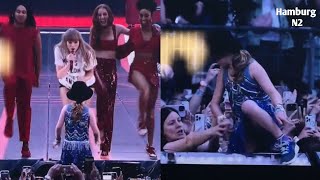 Little Fan Tries to JUMP Onstage to Dance with TAYLOR SWIFT at Hamburg N2 | \