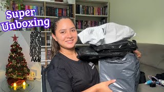 UNBOXING DE LIVROS + ITENS DA PAPELARIA E MINHA ÁRVORE DE NATAL | VLOG