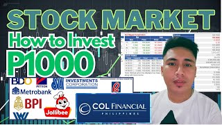 Paano mag Invest sa Stock Market Philippines? Col Financial Trading Tutorial