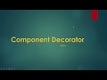 Component Decorator