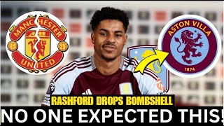 🔴URGENT! Marcus Rashford's first words as an Aston Villa😱 Latest Move Leaves Fans stunned OMG!🙆‍♂️