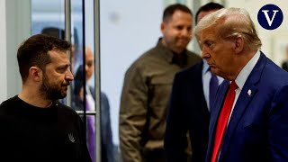 Trump se reúne con Zelenski en Nueva York