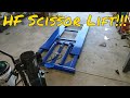 Harbor Freight 6000 Lb. Capacity Scissor Lift Review, Central Hydraulics, is it worth it?