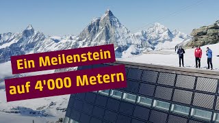 Solarenergie auf 4'000 Metern I Nachhaltige Energie mit Aussicht auf das Matterhorn I BKW
