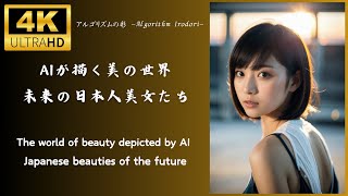 アルゴリズムの彩 -Algorithm Irodori- 「AIが描く美の世界：未来の日本人美女たち」