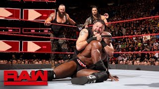 Reigns, Strowman & Lashley vs. Mahal, Owens & Zayn: Raw, April 30, 2018