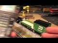 lionel burlington northern sd 60 crane u0026 boom cars