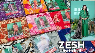 Original Brand In Pakistan | Luxury Digital Printed lawn 2024 | Zesh Textile