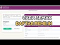 Pilihanraya Dah Dekat! Ini Cara Semak Daftar Pemilih 2022