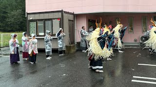 2024/9/21(土)#上亰鹿子踊  大槌稲荷神社神輿渡御 八幡神社