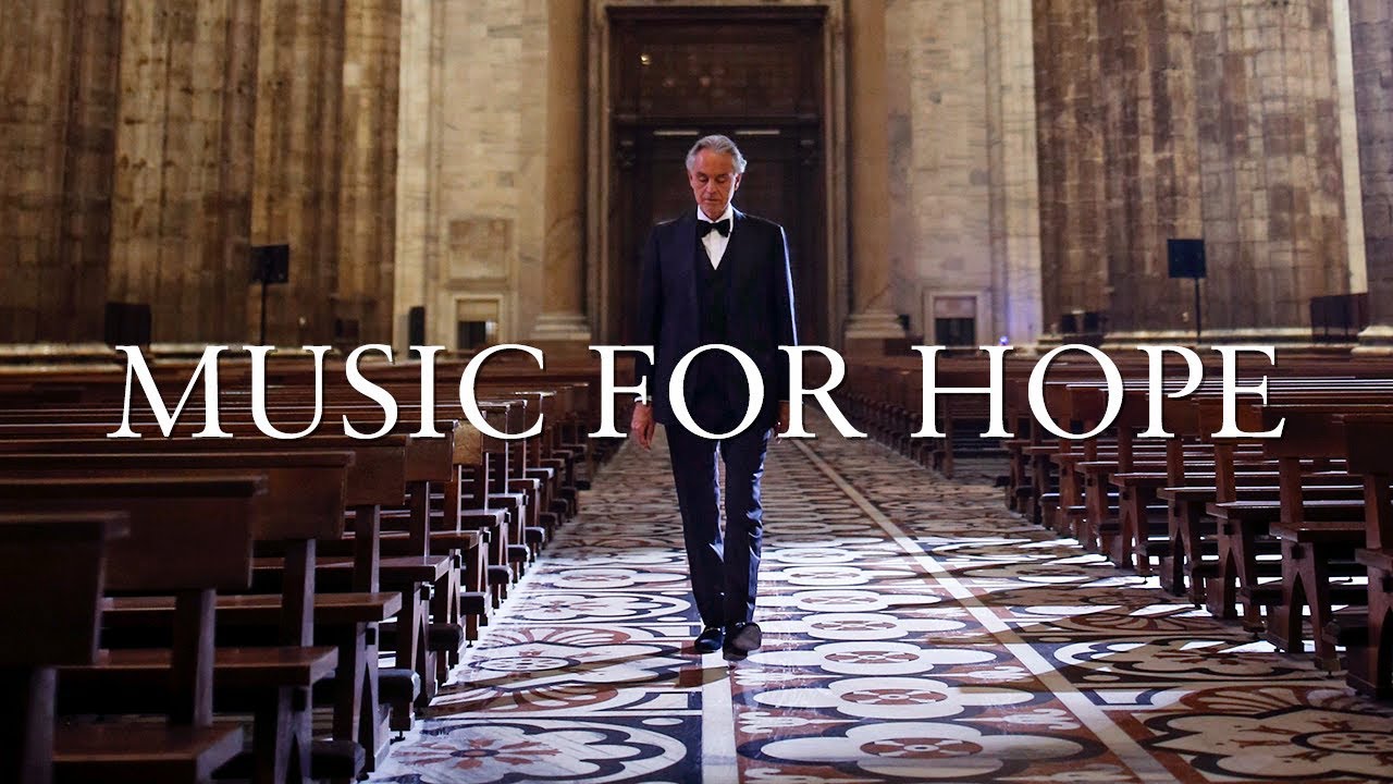 Andrea Bocelli Duomo Di Milano Youtube