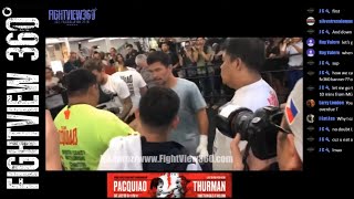 Pac vs Thurman: MANNY PACQUIAO MEDIA CALL! Preview & Chat! Pac & Thurman Face Off 7/20 FOX PPV