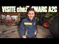 🤠JE VISITE la FERME DE MARC A2C : Il M'ANNONCE le modèle de son NOUVEAU TRACTEUR ? 🚜