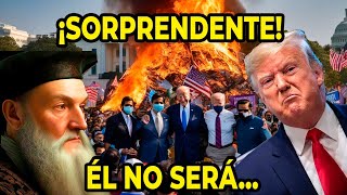 ASUSTADOR: 10 nuevas PREDICCIONES de NOSTRADAMUS para TRUMP en 2024. Vea AHORA.